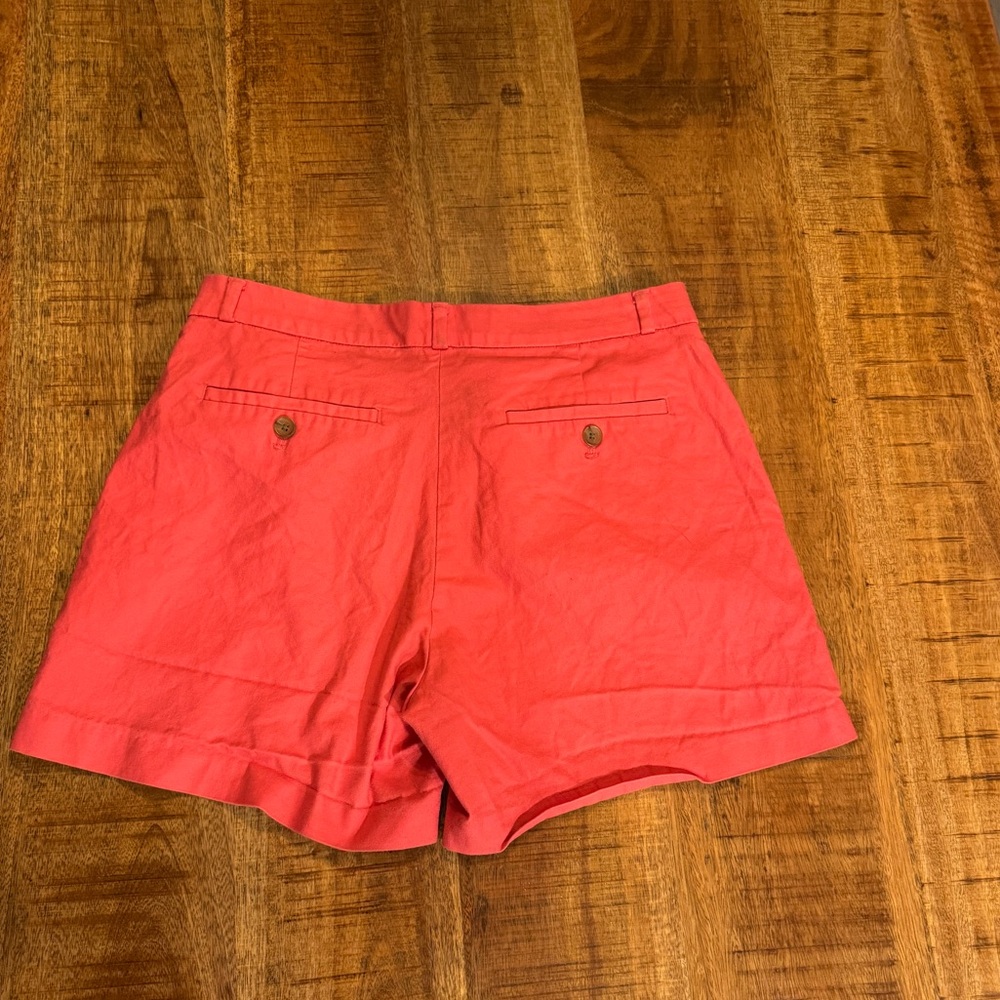Banana Republic Vibrant Coral Shorts - Picture 2 of 6